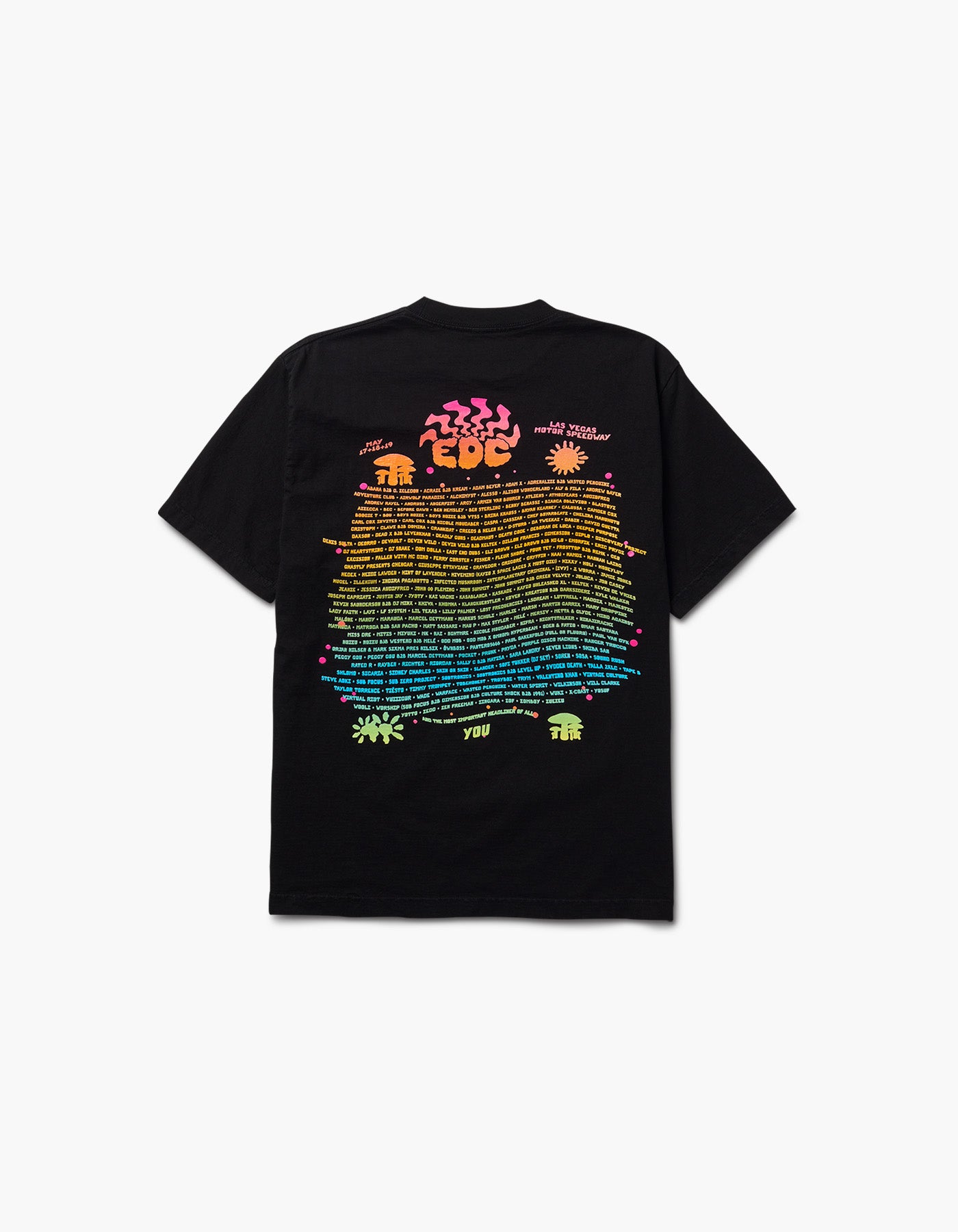 EDC Gradient Waves Lineup S/S Tee