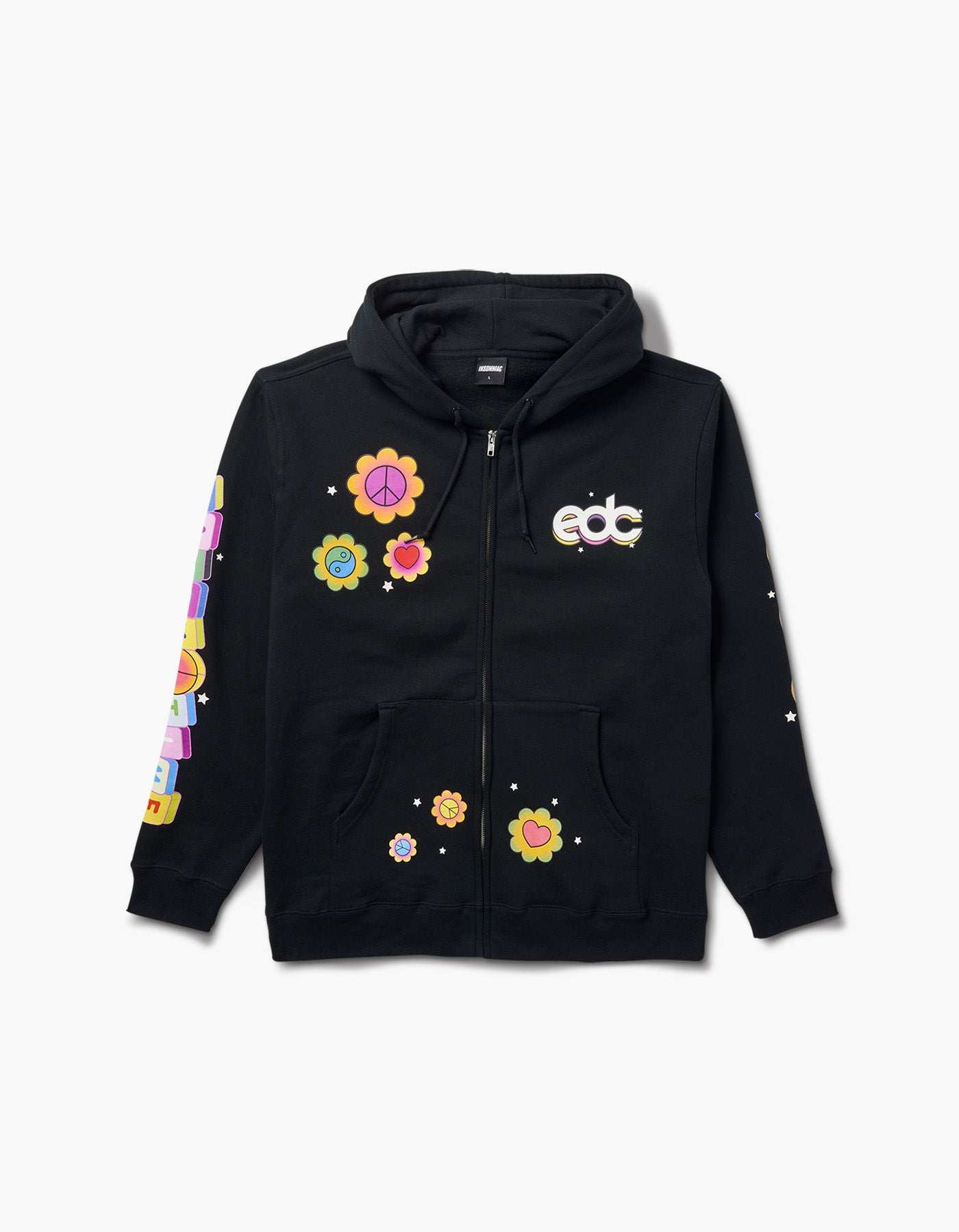 EDC Happy Times Zip Up Hoodie – Insomniac Shop