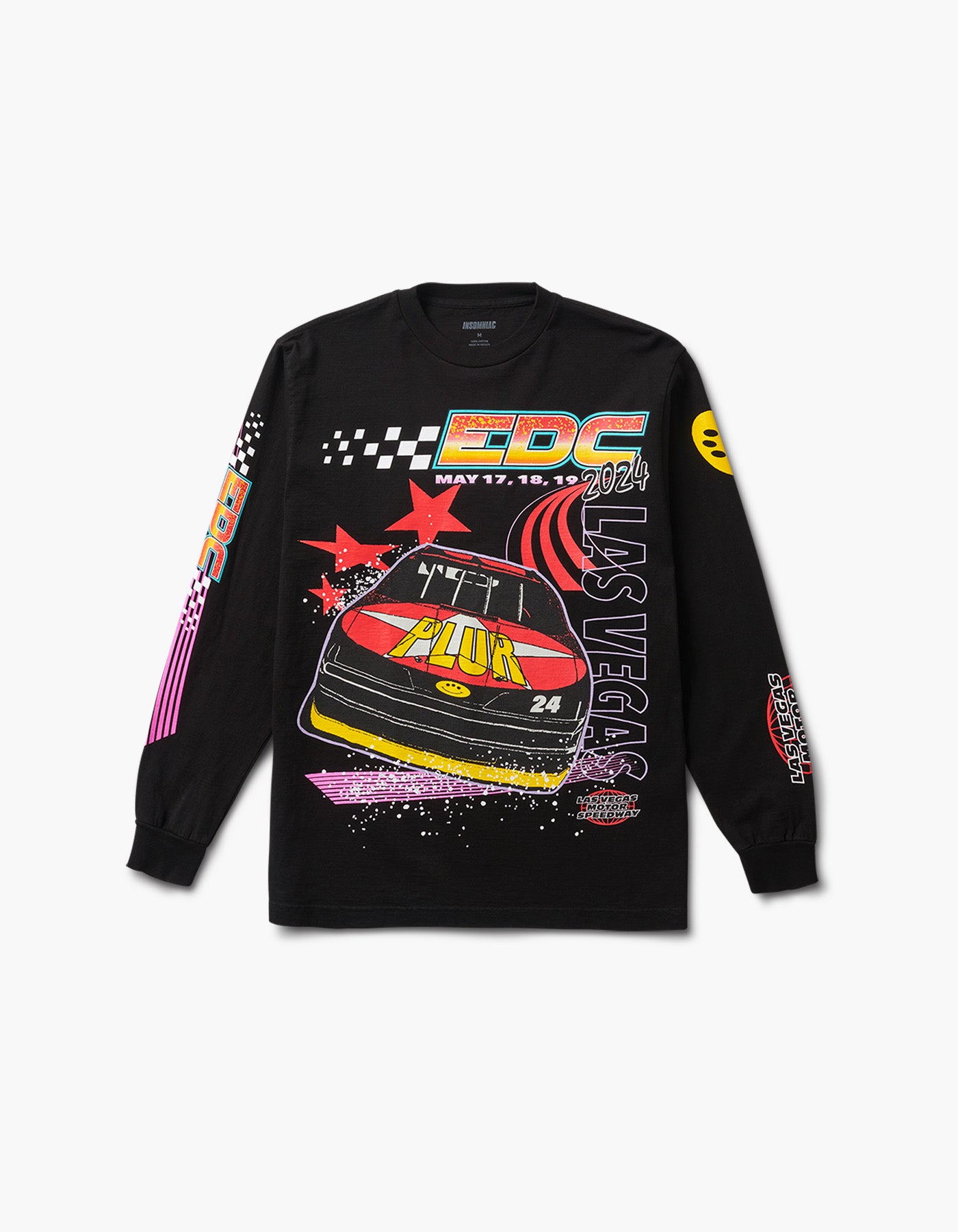 EDC Plur Race Lineup L/S Tee