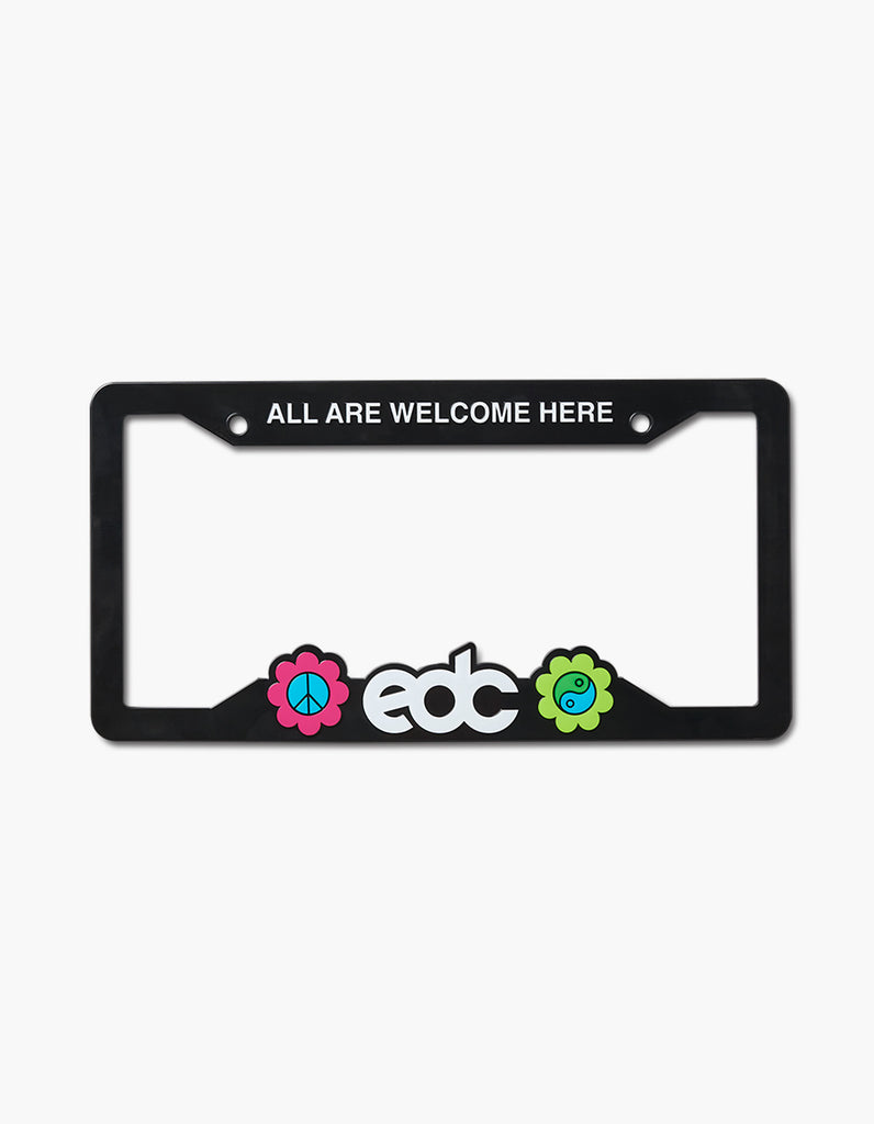 EDC Daisy Peace License Plate Frame