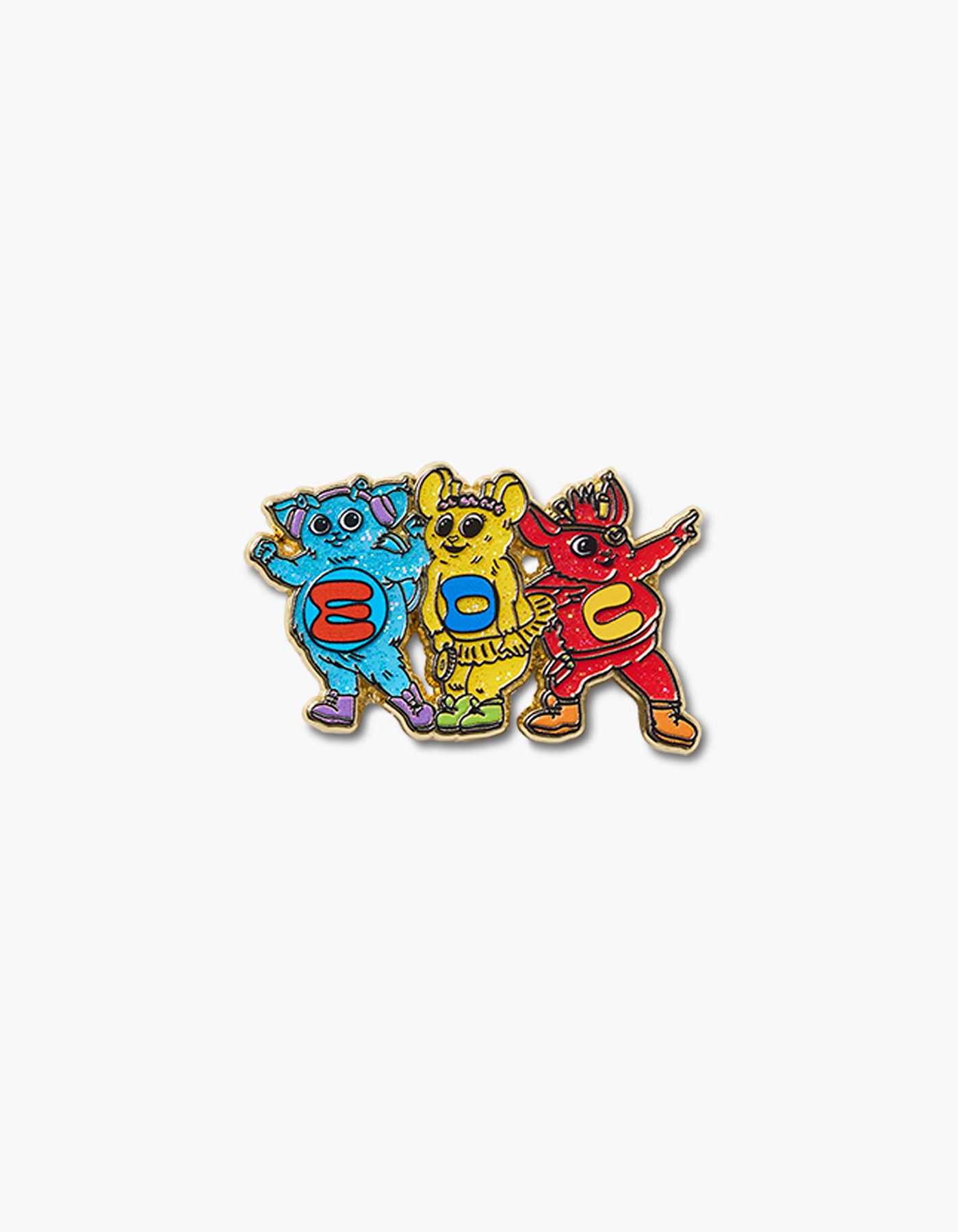 EDC Rainbow Rascals Pin