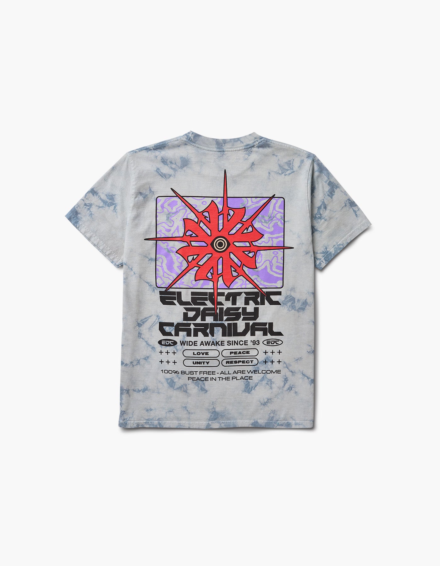 EDC Transformative Sound Tie Dye S/S Tee