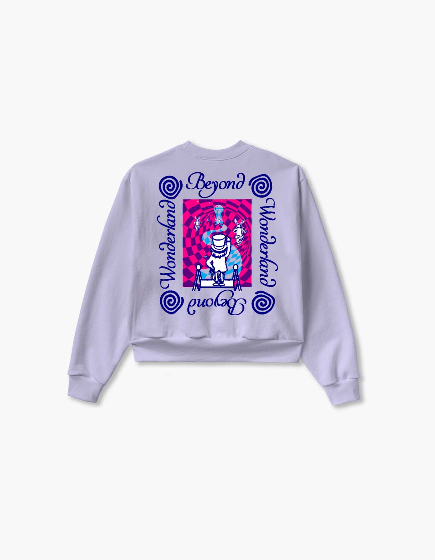 Beyond Wonderland Time Warp Crop Crewneck