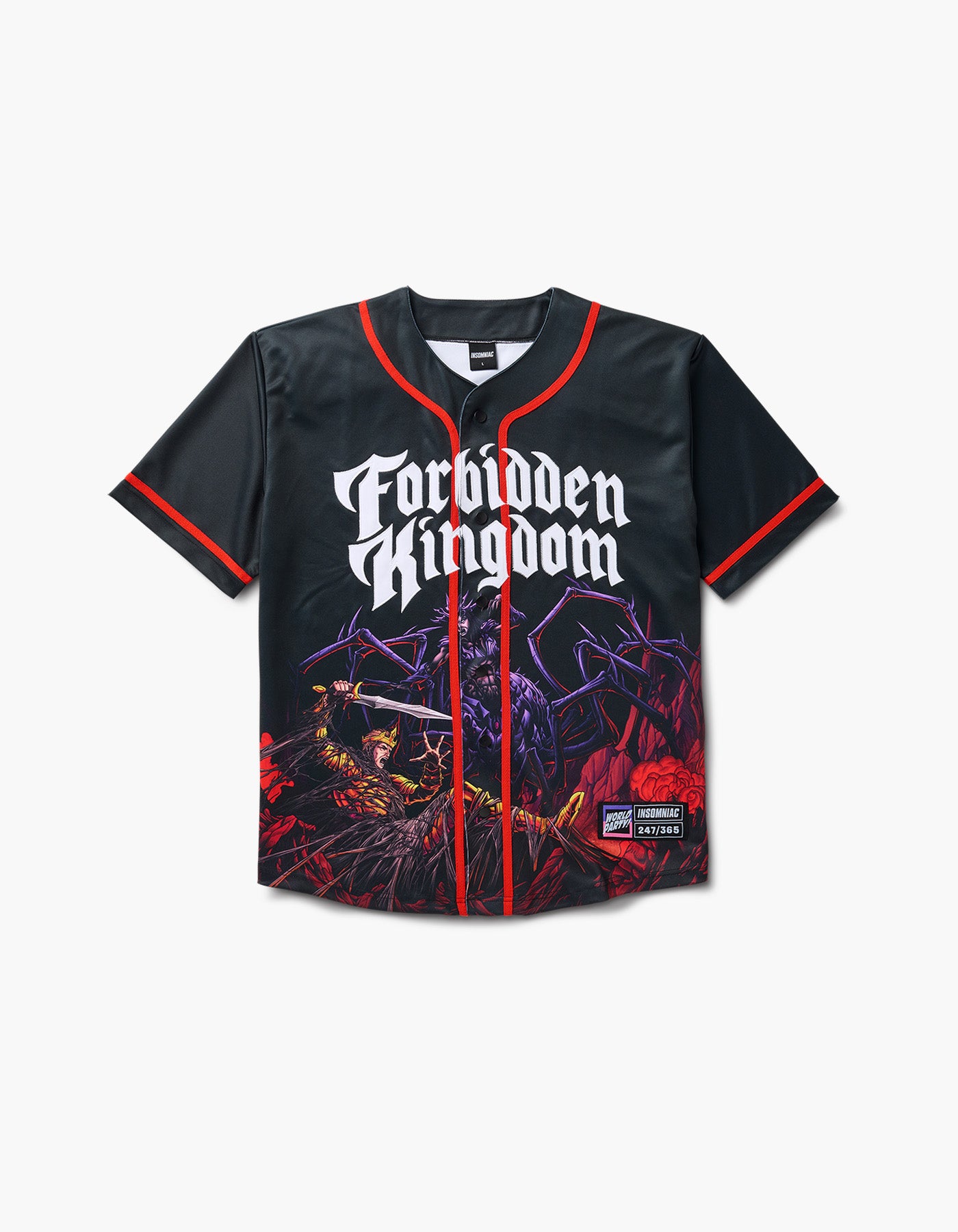 Spider Zone Baseball Jersey