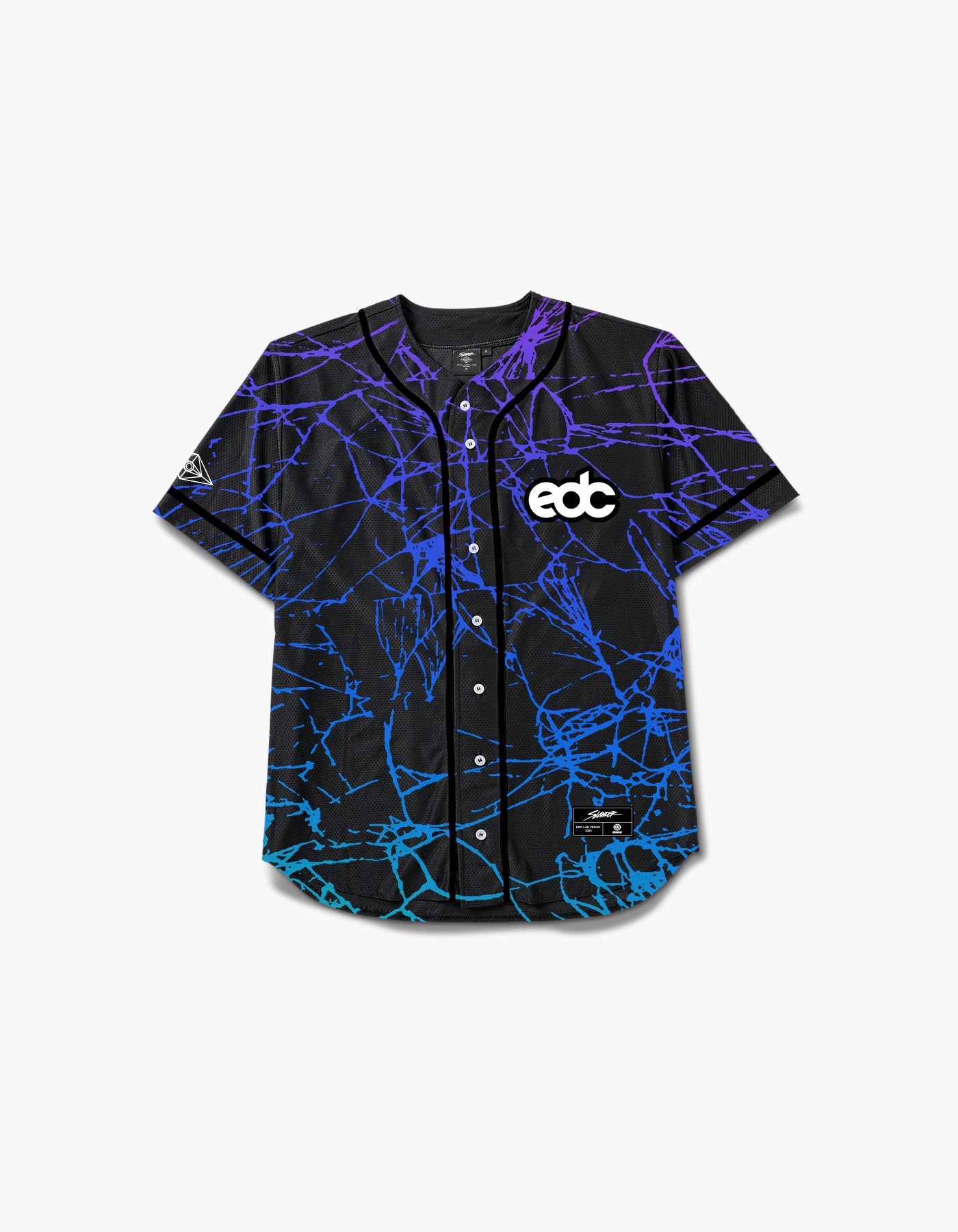 EDC x Slander Fracture Baseball Jersey