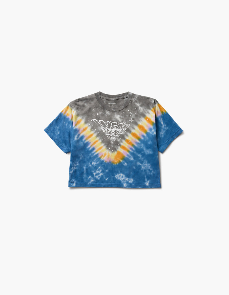 Insomniac Space Tie Dye Crop S/S Tee