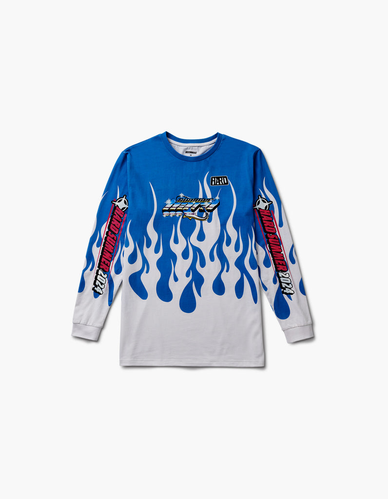 HARD Chrome Flames Lineup L/S Tee