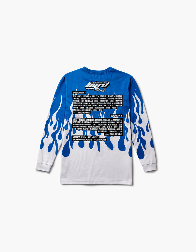 HARD Chrome Flames Lineup L/S Tee