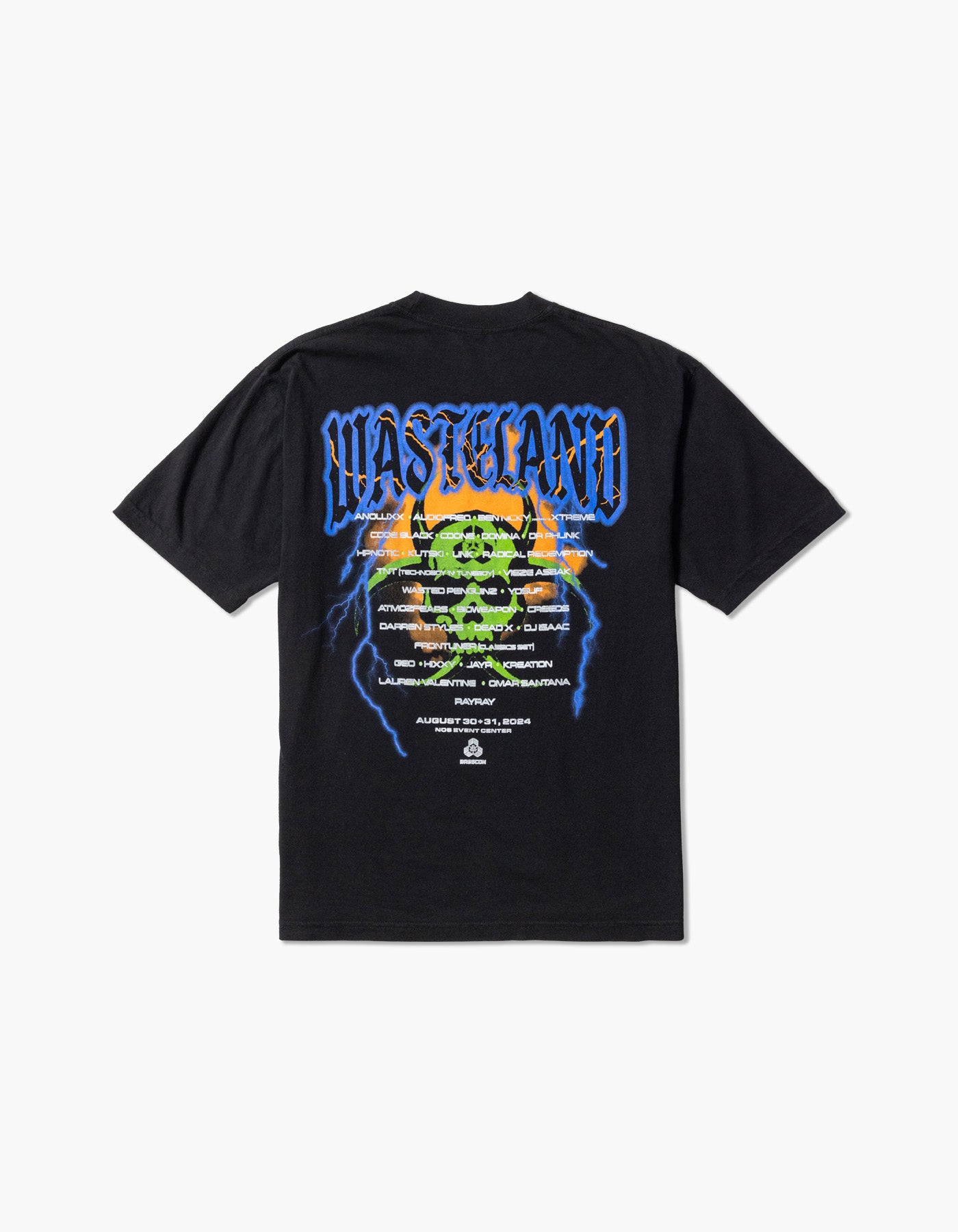 Wasteland Radioactive Lineup S/S Tee