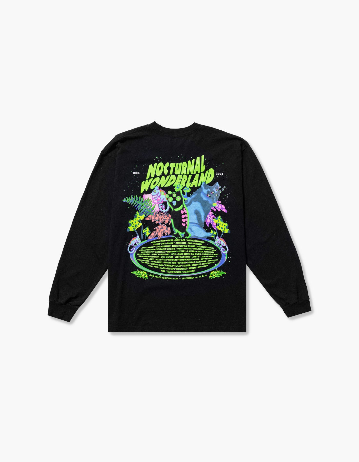 Neon Spirits Lineup L/S Tee