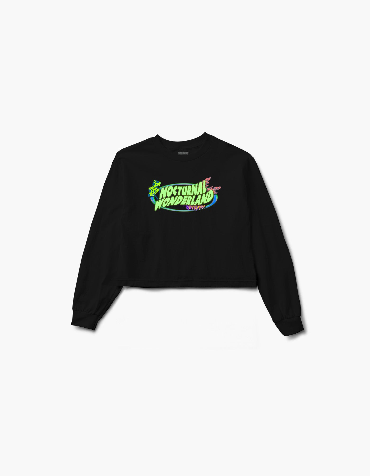 Neon Spirits Crop L/S Tee