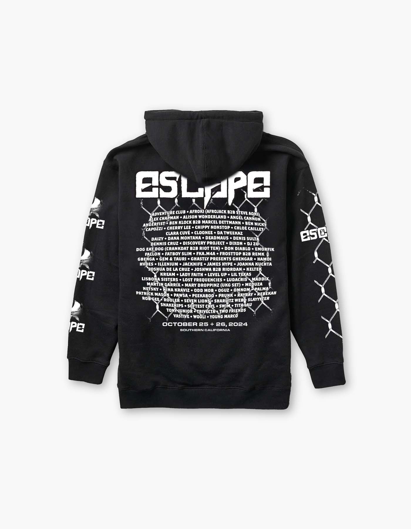 Escape Route Lineup Hoodie