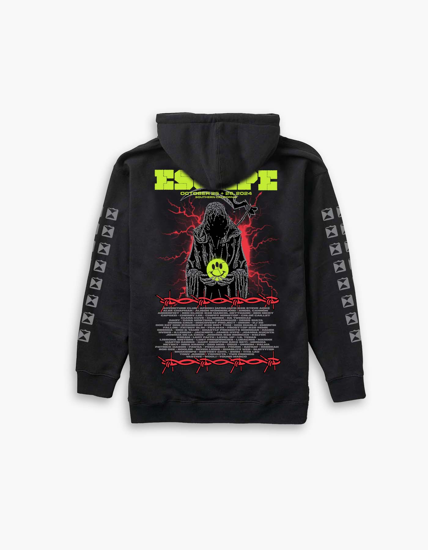 Escape Welcome Lineup Hoodie