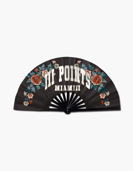 III Points Floral Fan