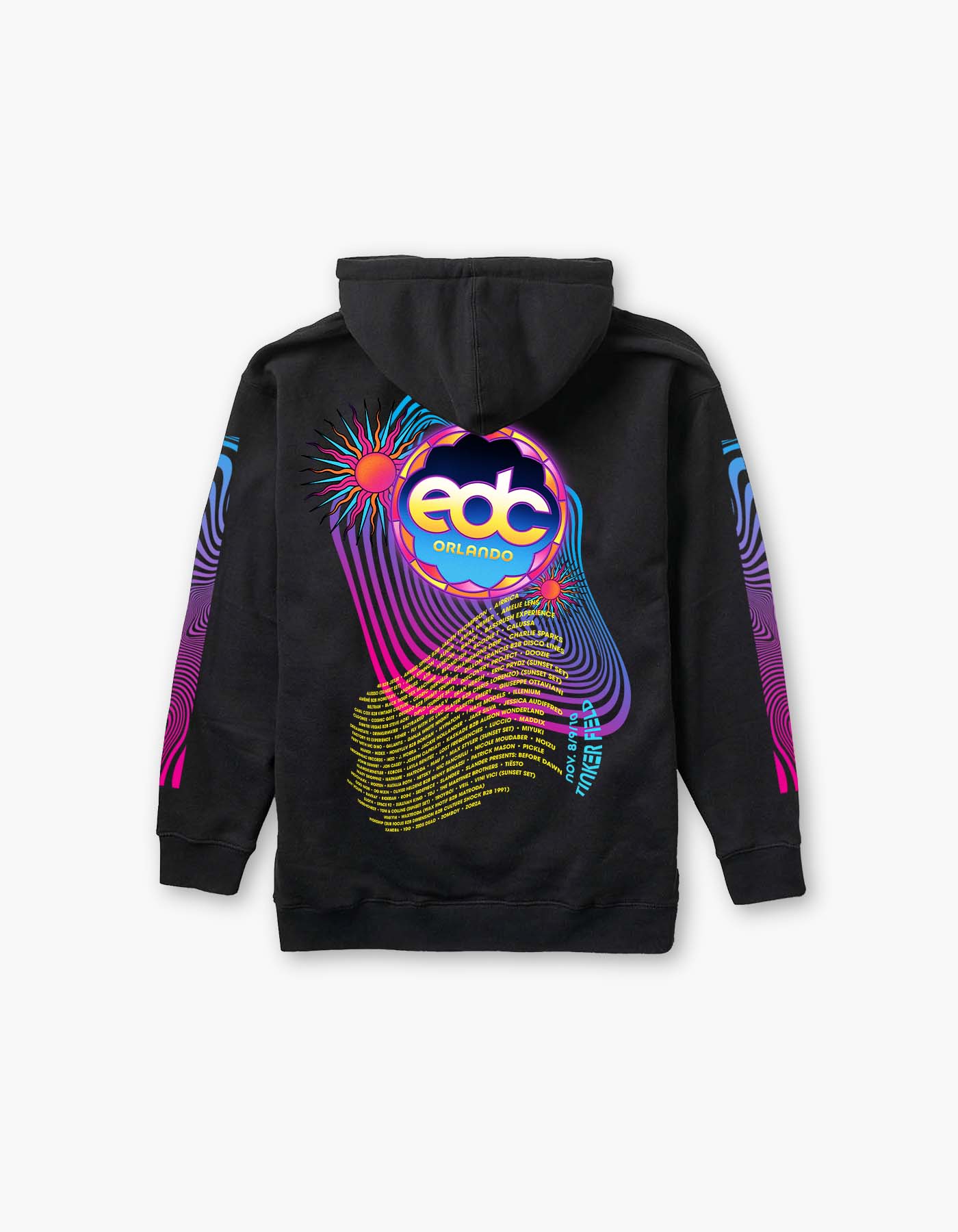 EDC Orlando 2024 Lineup Hoodie