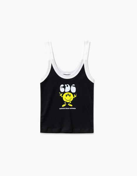 EDC Bubble Smile Strap Tank