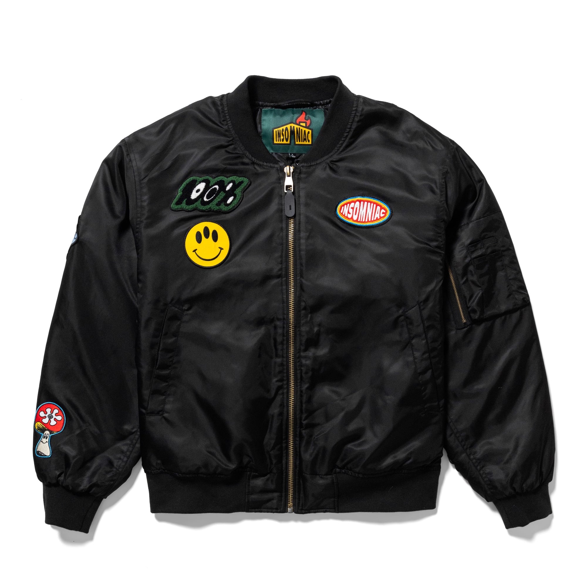 Maverick Patch Bomber Jacket