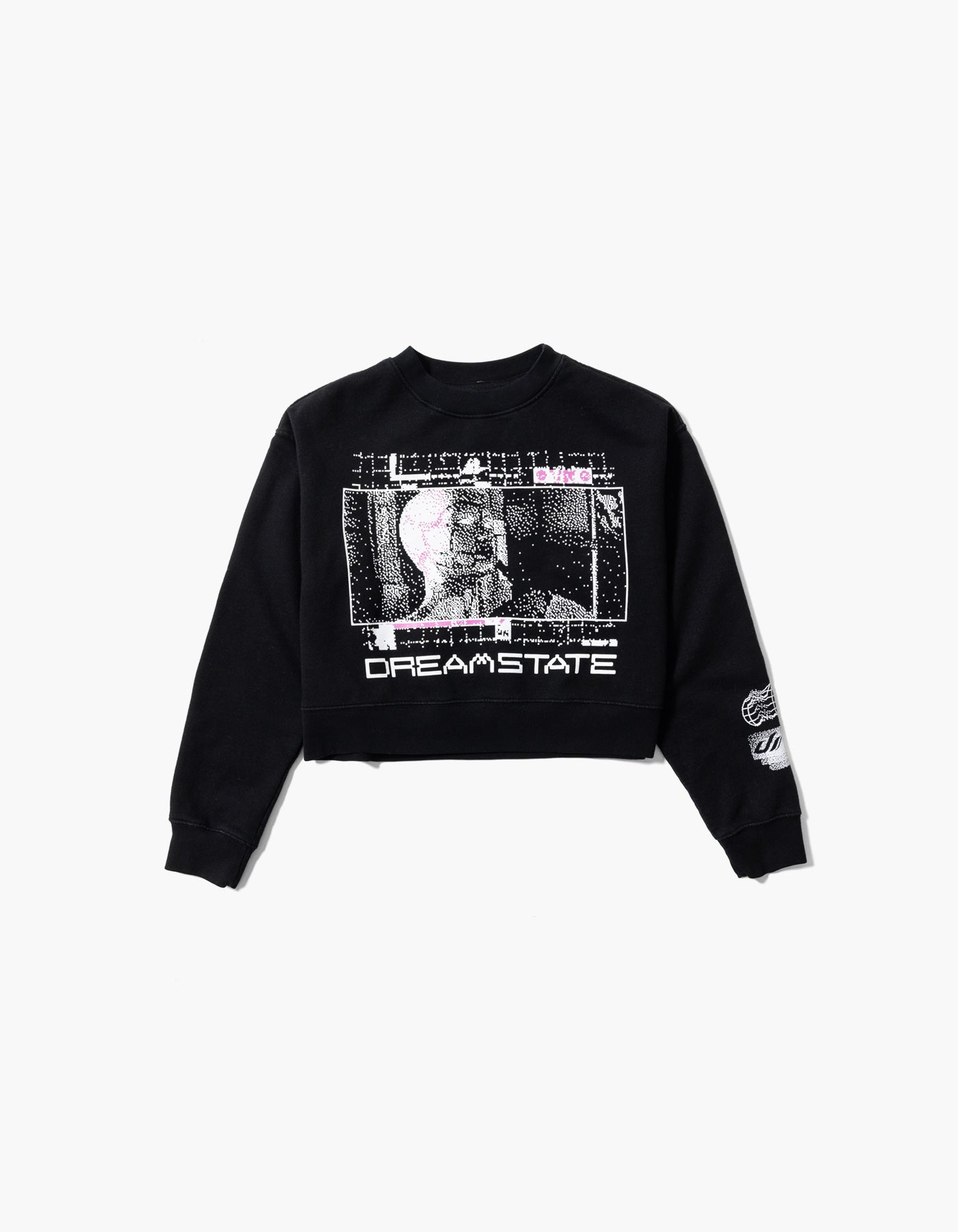 Matrix Crop Crewneck