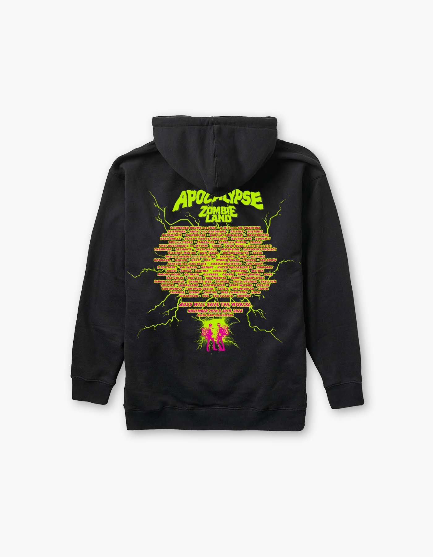 Zombie Electric Lineup Hoodie