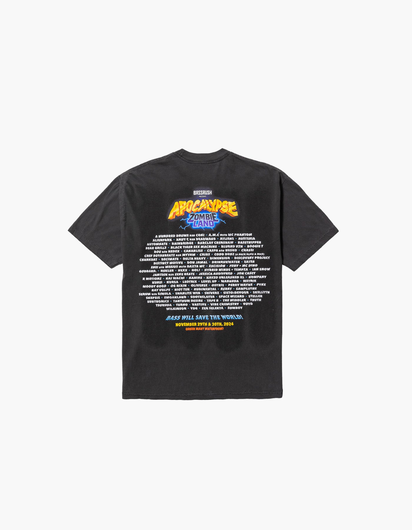 Apocalypse Warning Lineup Vintage S/S Tee