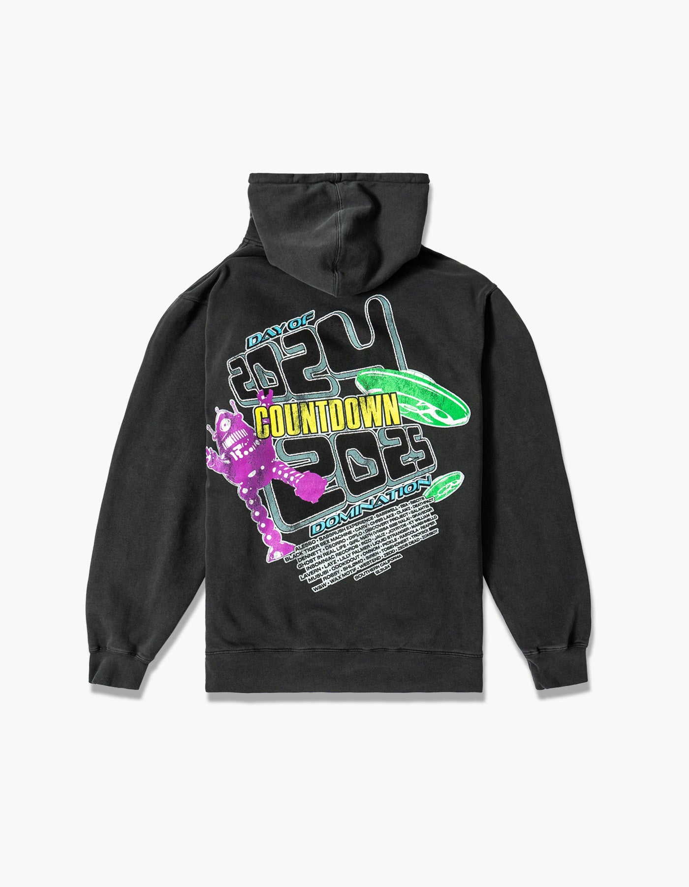 New Year Invasion Lineup Hoodie