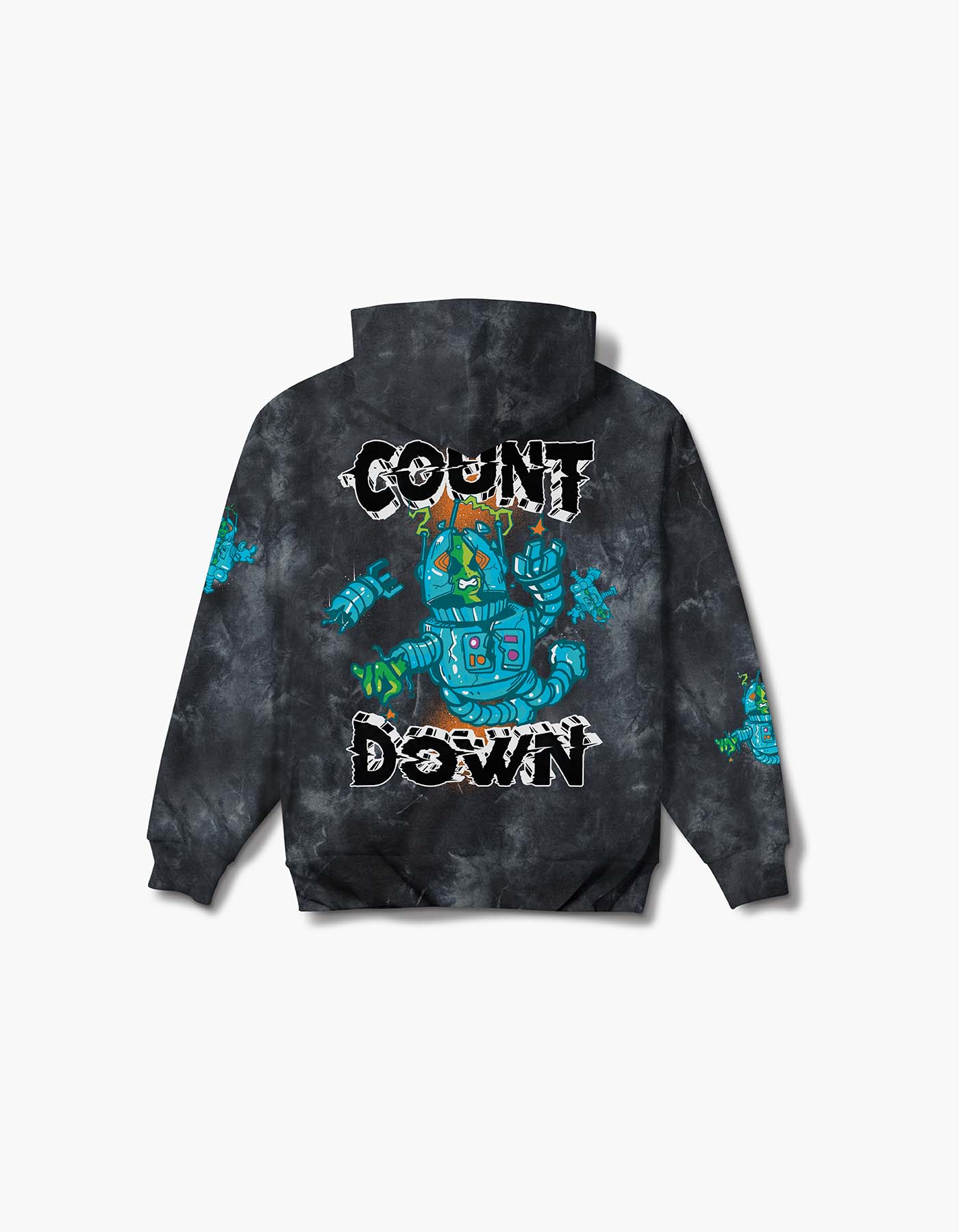 Countdown Disguised Tie Dye Hoodie