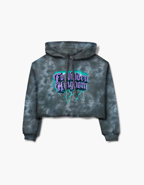 Thunder Struck Cropped Hoodie