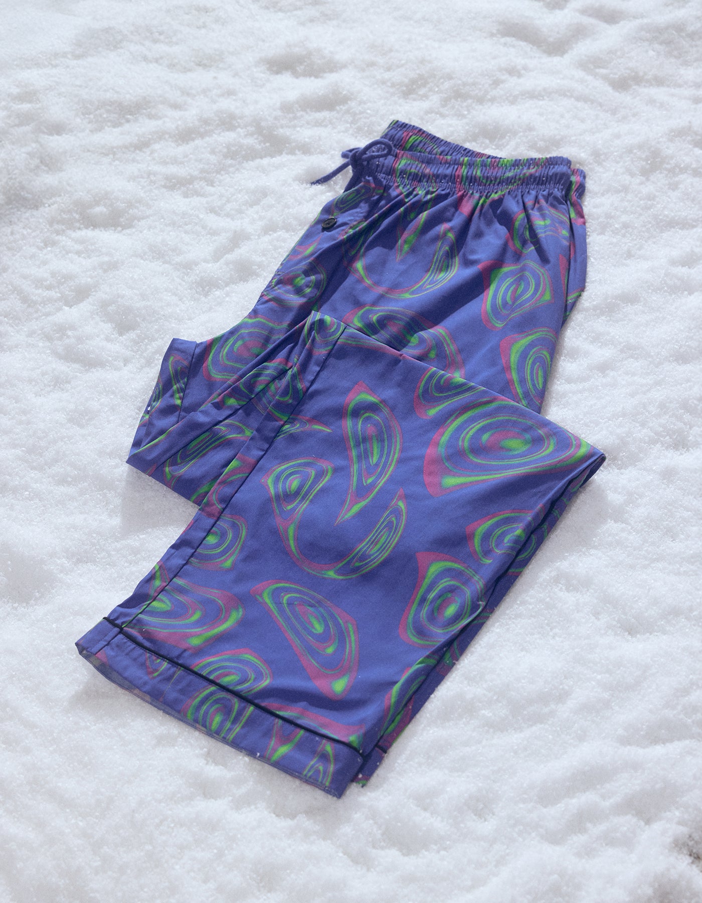 Chrome Warp Eye Pajama Pant