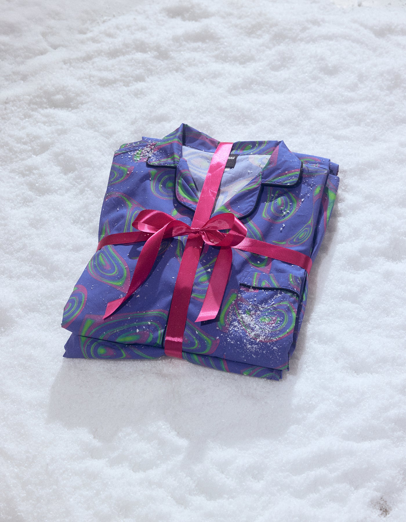 Chrome Warp Eye Pajama Top