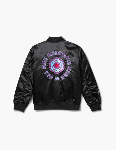 All Are Welcome Bomber Jacket