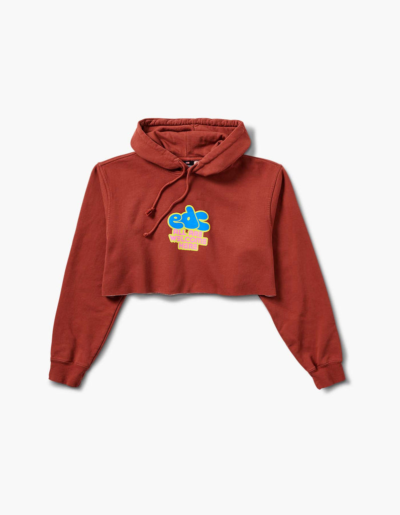 Bubbly Cropped Hoodie