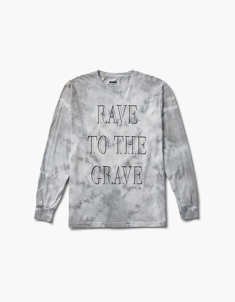 Rave to the Grave L/S Tie Dye Lineup Tee