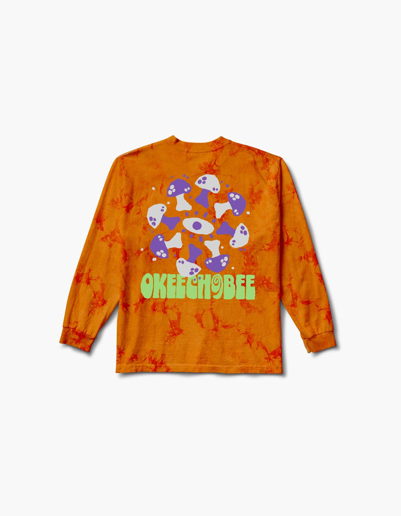 Shroom Circle Tie Dye L/S Tee